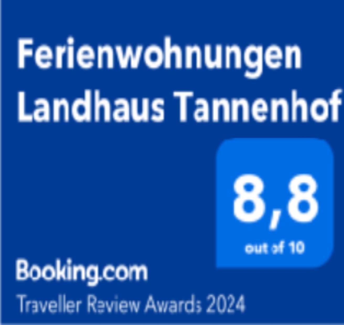 בישופסגרון Ferienwohnungen Landhaus Tannenhof מראה חיצוני תמונה