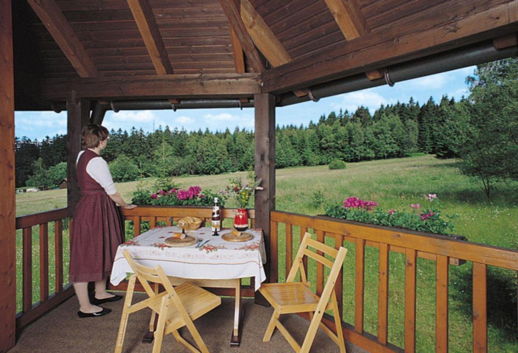 בישופסגרון Ferienwohnungen Landhaus Tannenhof מראה חיצוני תמונה